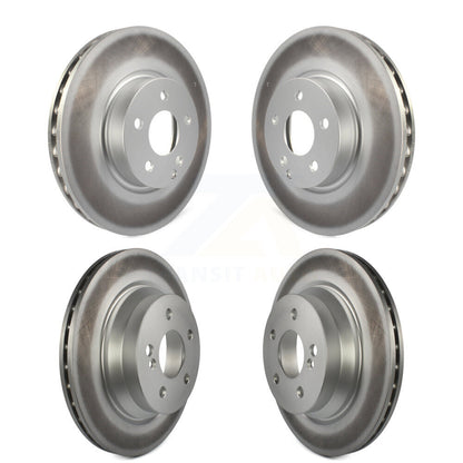 [Avant + Arrière] Kit de disque (revêtu) de frein pour Mercedes-Benz E350 E400 avec 322mm Diameter Rotor KG-101131