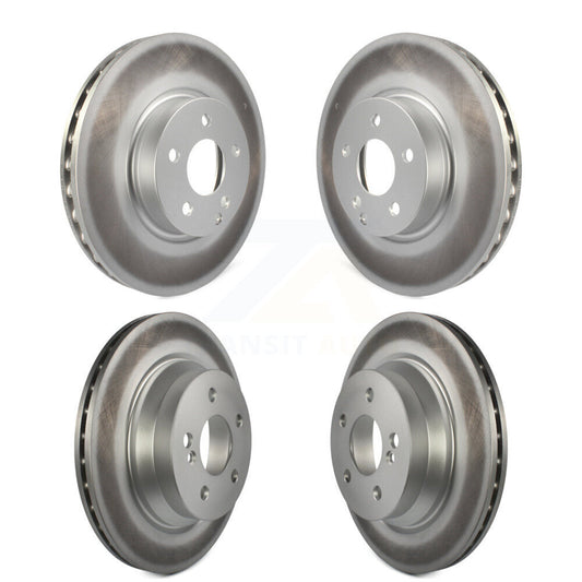 [Avant + Arrière] Kit de disque (revêtu) de frein pour Mercedes-Benz E350 E400 avec 322mm Diameter Rotor KG-101131