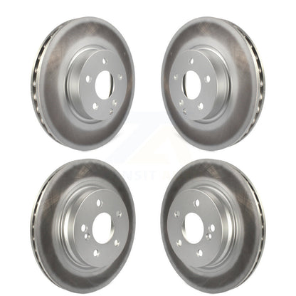 [Avant + Arrière] Kit de disque (revêtu) de frein pour Mercedes-Benz E350 C300 C350 KG-101132