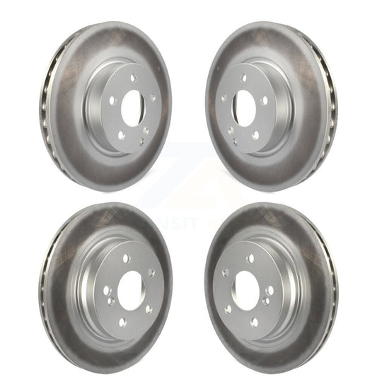 [Avant + Arrière] Kit de disque (revêtu) de frein pour Mercedes-Benz E350 C300 C350 KG-101132