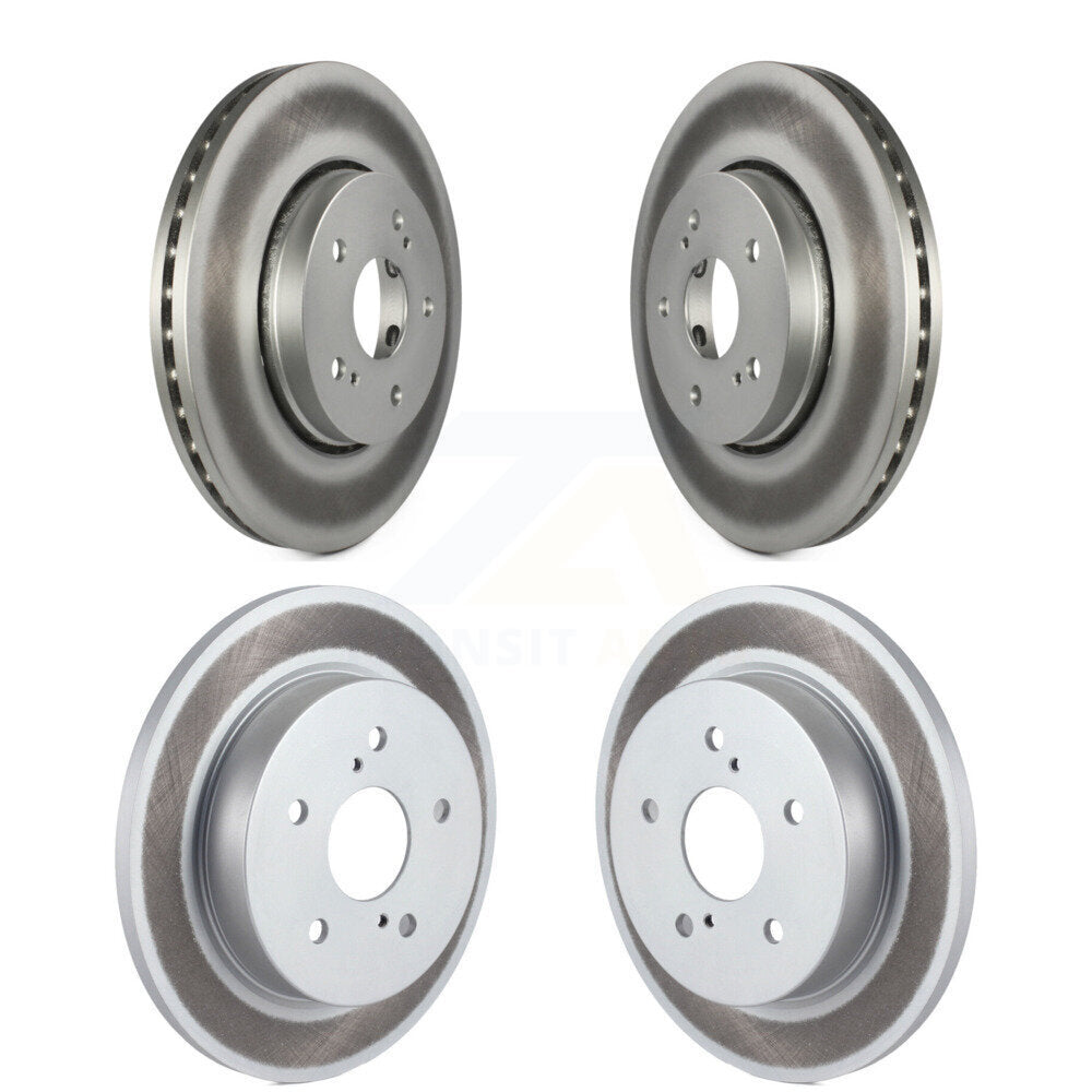 [Avant + Arrière] Kit de disque (revêtu) de frein pour 2010-2013 Suzuki Kizashi KG-101135