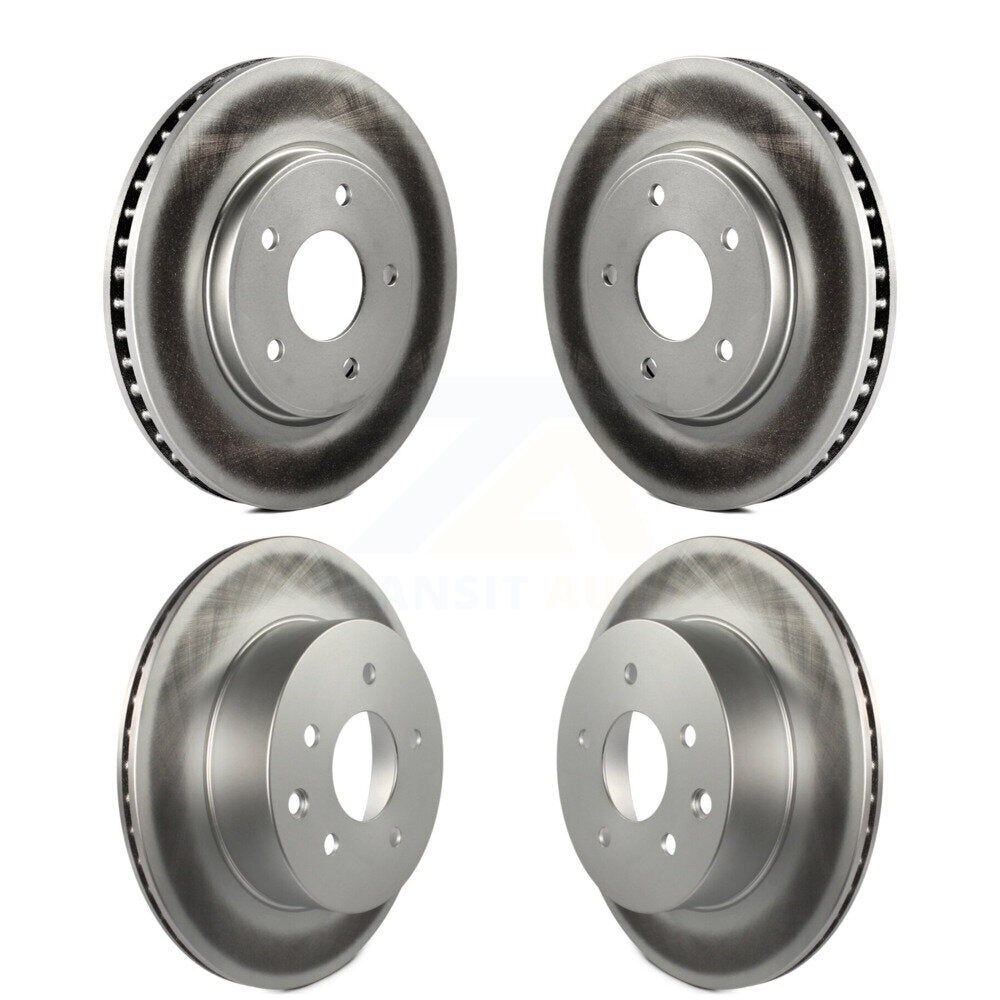 [Avant + Arrière] Kit de disque (revêtu) de frein pour Nissan LEAF KG-101138