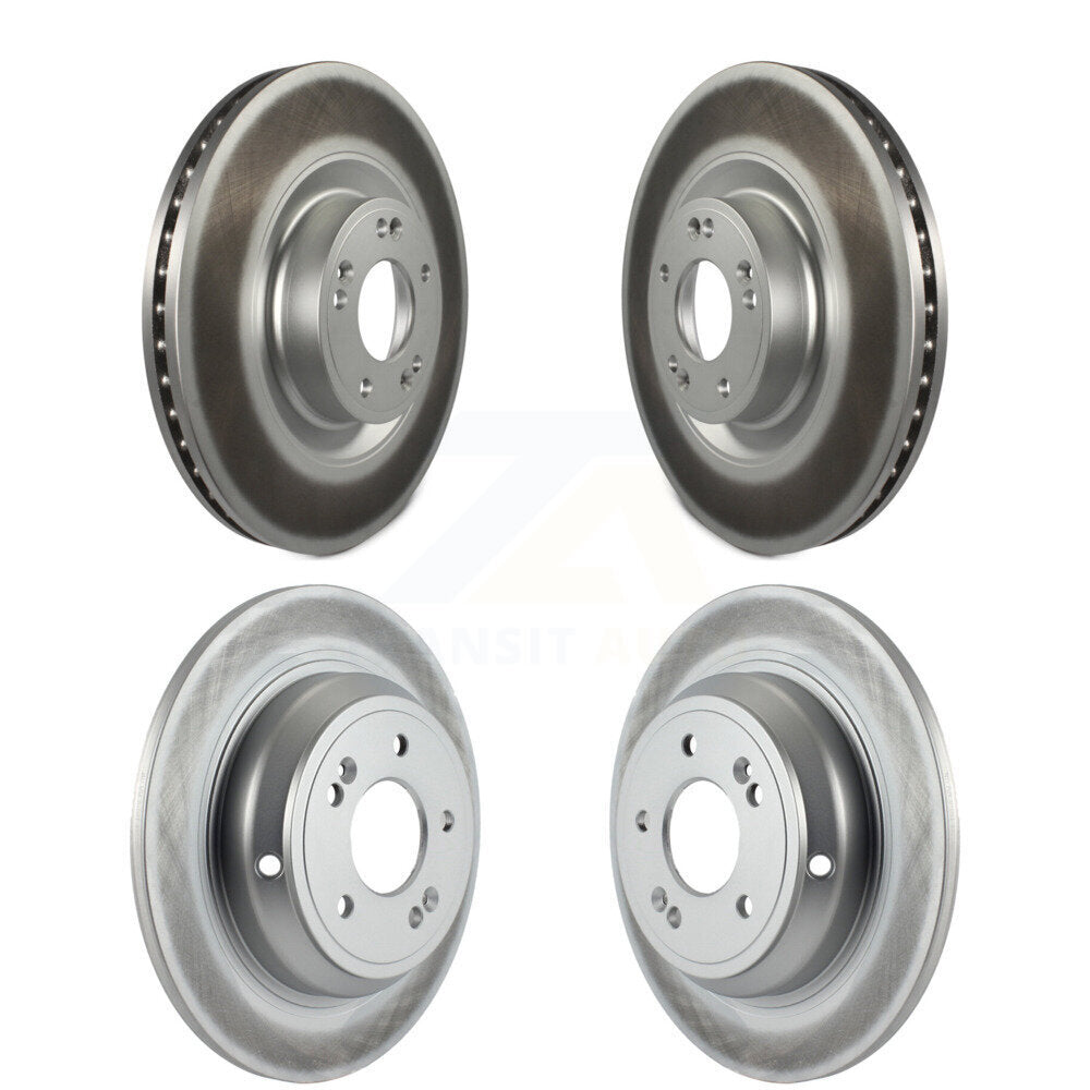 [Avant + Arrière] Kit de disque (revêtu) de frein pour Hyundai Genesis G80 Kia K900 KG-101139