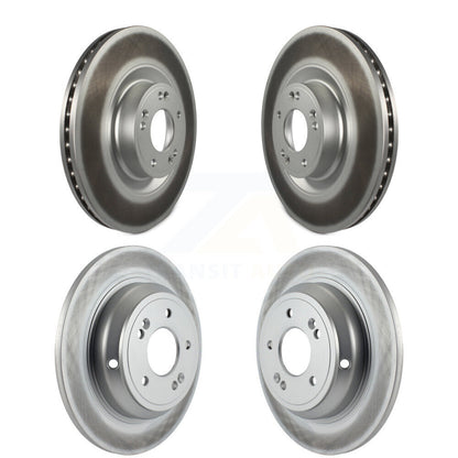 [Avant + Arrière] Kit de disque (revêtu) de frein pour Hyundai Genesis G80 Kia K900 KG-101139