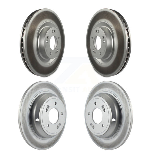 [Avant + Arrière] Kit de disque (revêtu) de frein pour Hyundai Genesis G80 Kia K900 KG-101139