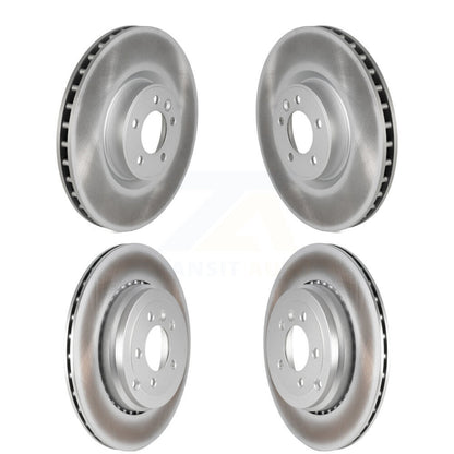 [Avant + Arrière] Kit de disque (revêtu) de frein pour 2010-2013 Land Rover Range Sport Supercharged KG-101148