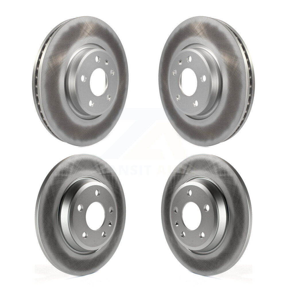 [Avant + Arrière] Kit de disque (revêtu) de frein pour Audi Q5 A4 A5 Quattro allroad A6 KG-101152