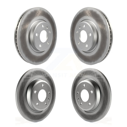 [Avant + Arrière] Kit de disque (revêtu) de frein pour Audi Q5 A4 A5 Quattro allroad A6 KG-101152