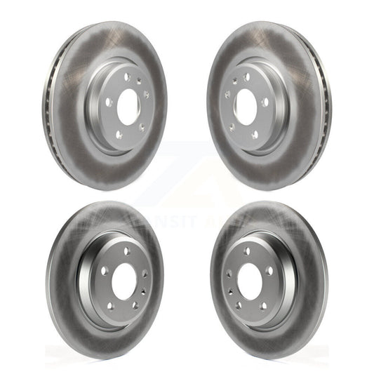 [Avant + Arrière] Kit de disque (revêtu) de frein pour Audi Q5 A4 A5 Quattro allroad A6 KG-101152