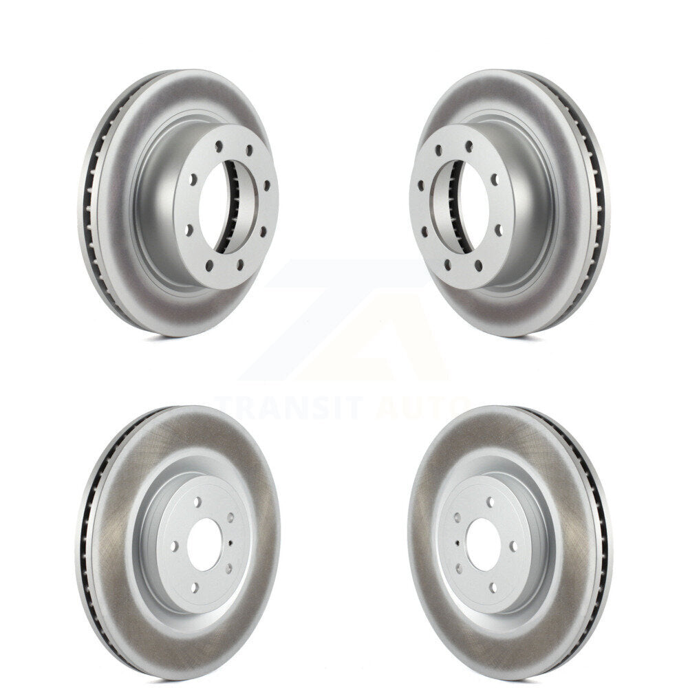 [Avant + Arrière] Kit de disque (revêtu) de frein pour 2012-2021 Nissan NV2500 NV3500 NV1500 KG-101155