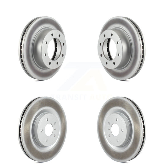 [Avant + Arrière] Kit de disque (revêtu) de frein pour 2012-2021 Nissan NV2500 NV3500 NV1500 KG-101155