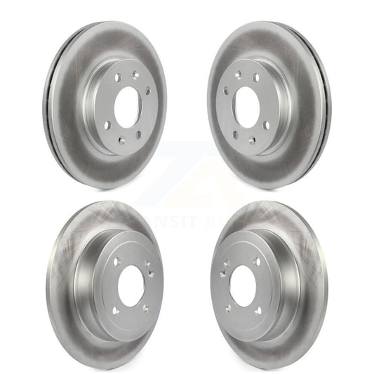 [Avant + Arrière] Kit de disque (revêtu) de frein pour Hyundai Accent Kia Rio KG-101156