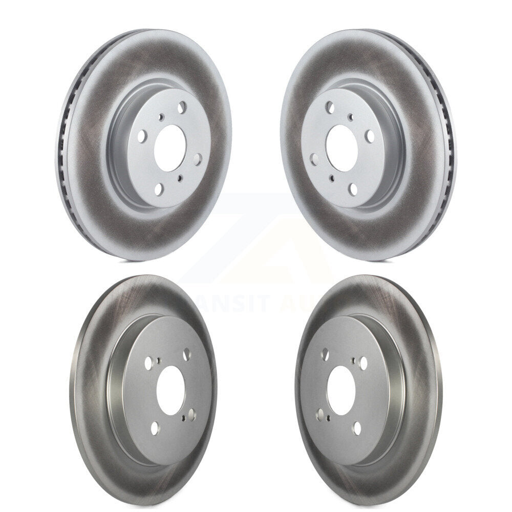 [Avant + Arrière] Kit de disque (revêtu) de frein pour Toyota Yaris KG-101157