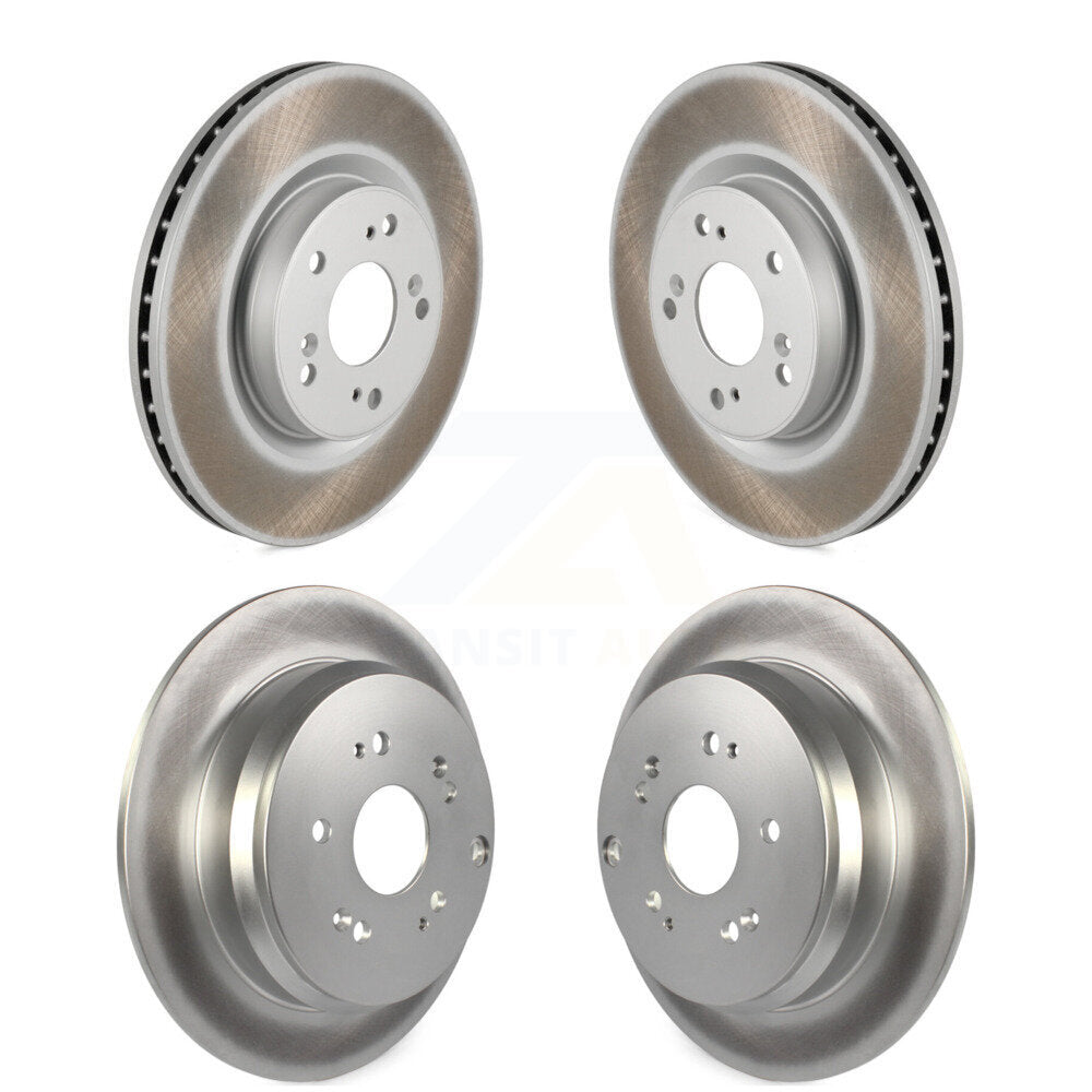 [Avant + Arrière] Kit de disque (revêtu) de frein pour 2012-2016 Honda CR-V FWD KG-101168