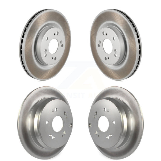 [Avant + Arrière] Kit de disque (revêtu) de frein pour 2012-2016 Honda CR-V FWD KG-101168