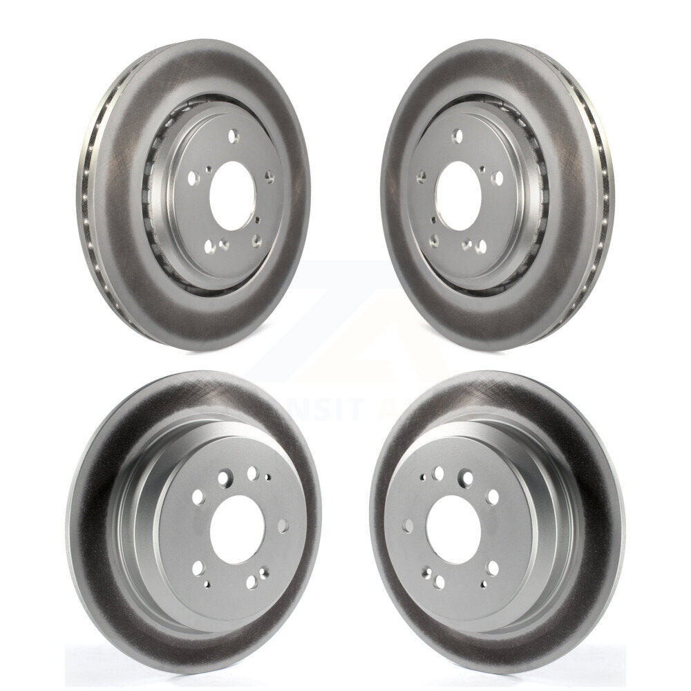 [Avant + Arrière] Kit de disque (revêtu) de frein pour Honda Pilot Ridgeline Passport KG-101171