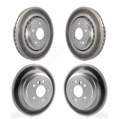 [Avant + Arrière] Kit de disque (revêtu) de frein pour Honda Pilot Ridgeline Passport KG-101171
