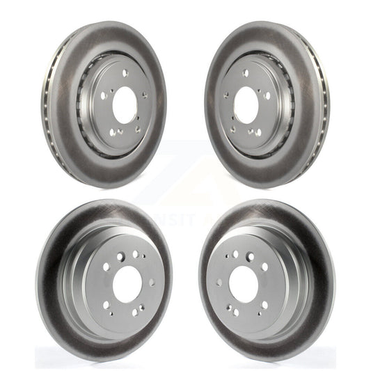 [Avant + Arrière] Kit de disque (revêtu) de frein pour Honda Pilot Ridgeline Passport KG-101171