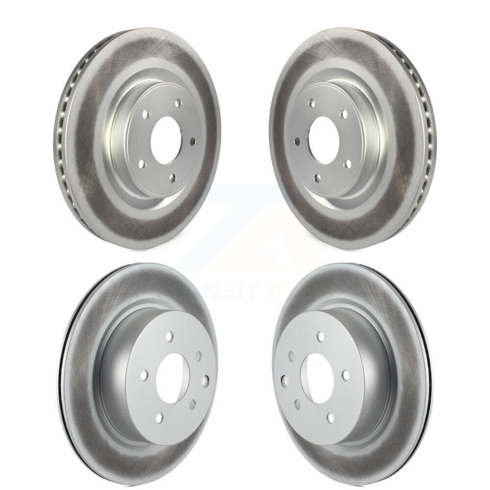 [Avant + Arrière] Kit de disque (revêtu) de frein pour INFINITI QX50 Nissan Z KG-101173