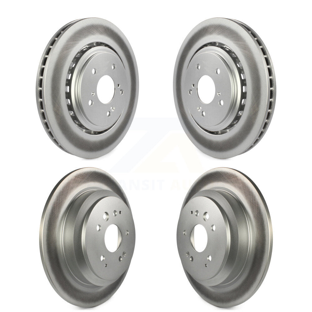 [Avant + Arrière] Kit de disque (revêtu) de frein pour 2014-2016 Acura MDX KG-101174