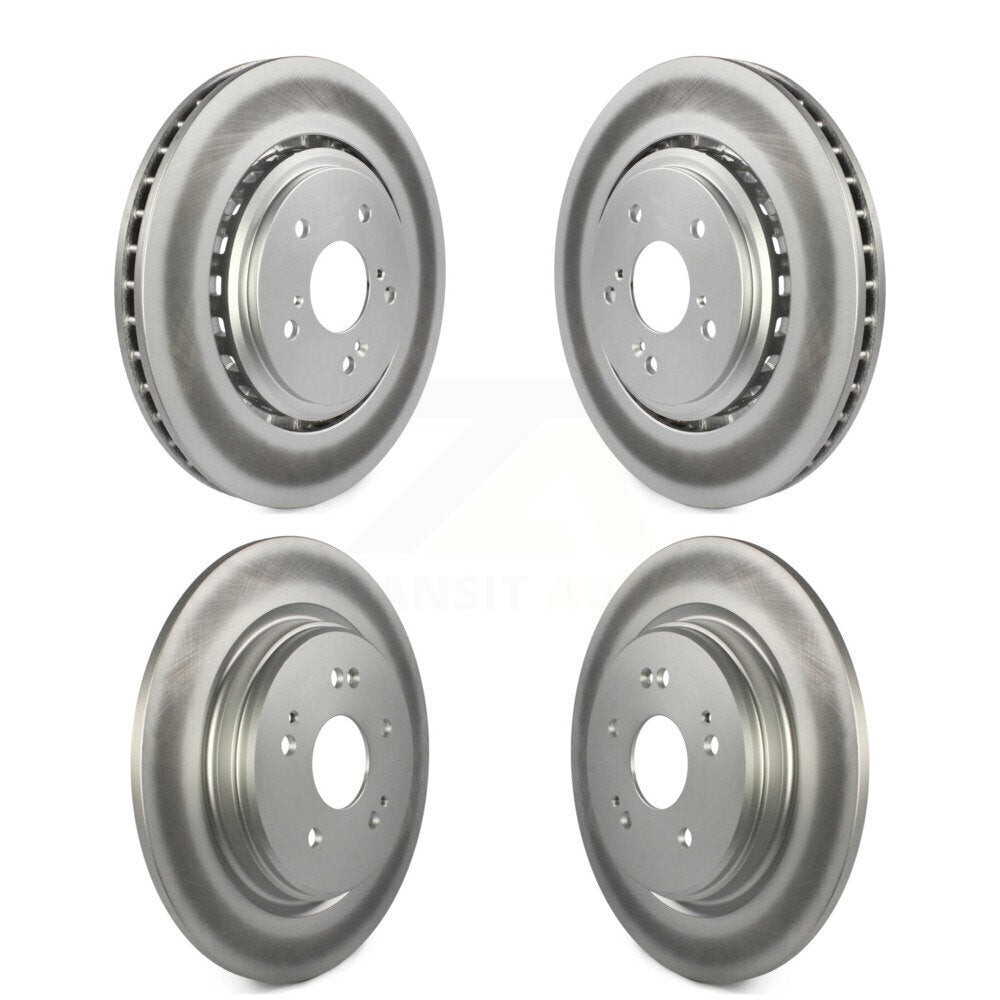 [Avant + Arrière] Kit de disque (revêtu) de frein pour 2015-2020 Acura TLX KG-101175