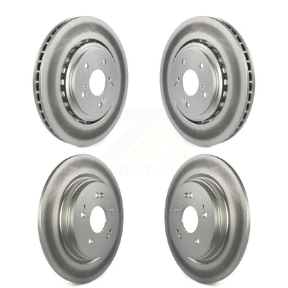 [Avant + Arrière] Kit de disque (revêtu) de frein pour 2015-2020 Acura TLX KG-101175