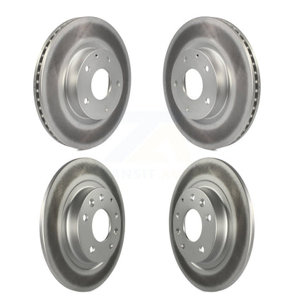 [Avant + Arrière] Kit de disque (revêtu) de frein pour 2016-2018 Mazda CX-3 AWD KG-101181