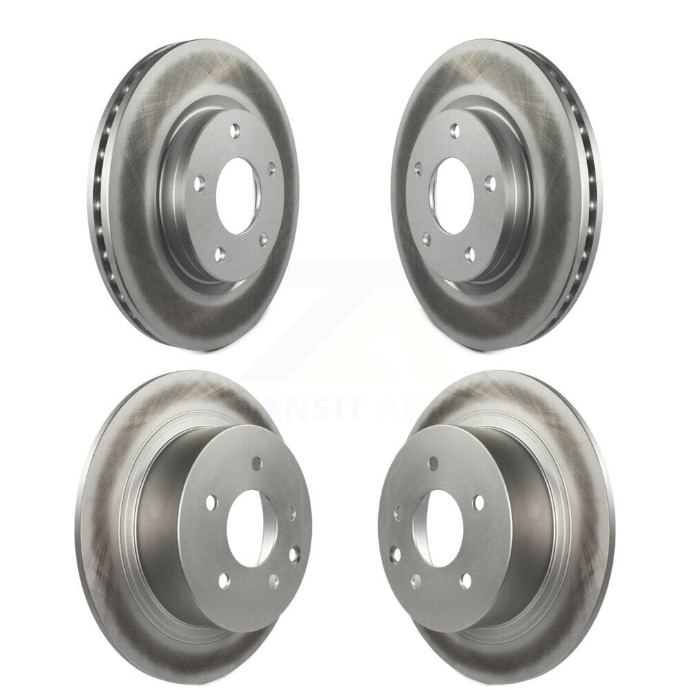 [Avant + Arrière] Kit de disque (revêtu) de frein pour Nissan Sentra KG-101182