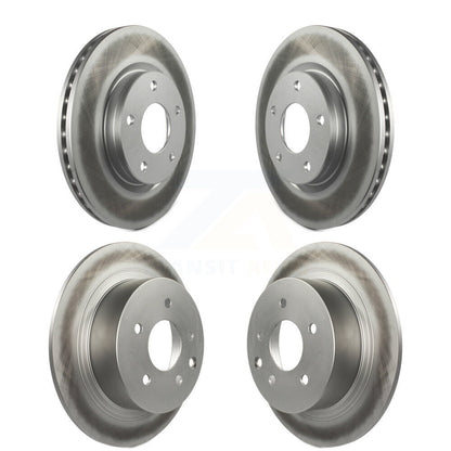 [Avant + Arrière] Kit de disque (revêtu) de frein pour Nissan Sentra KG-101182