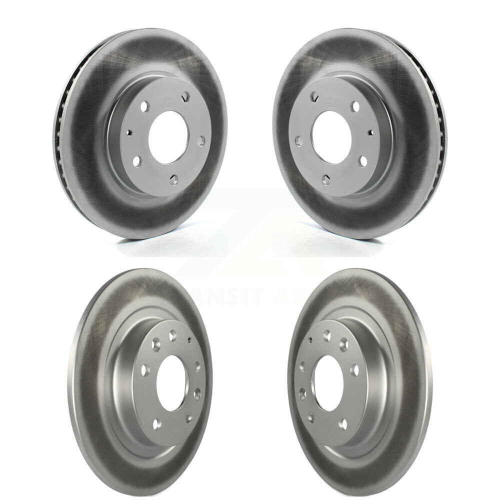 [Avant + Arrière] Kit de disque (revêtu) de frein pour 2016-2018 Mazda CX-3 FWD KG-101184