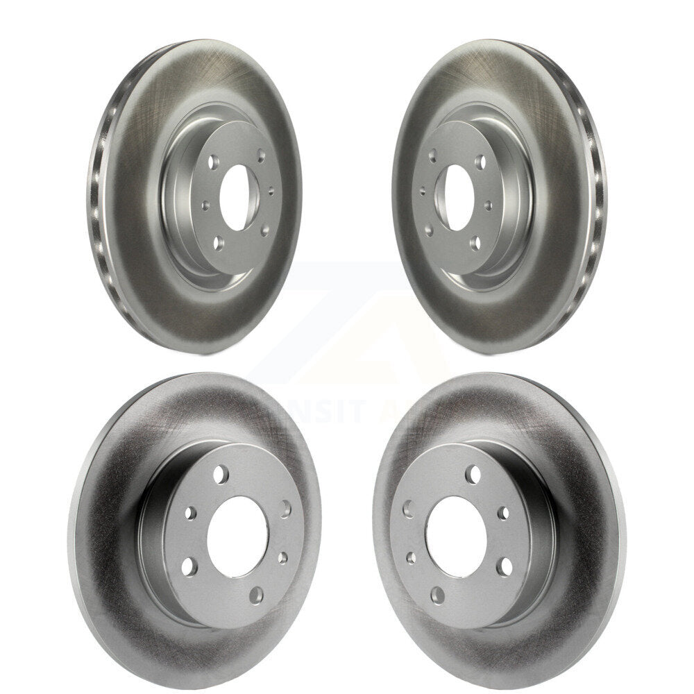 [Avant + Arrière] Kit de disque (revêtu) de frein pour Fiat 500 KG-101185