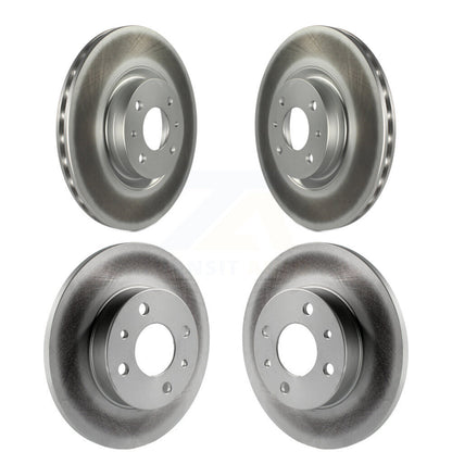 [Avant + Arrière] Kit de disque (revêtu) de frein pour Fiat 500 KG-101185