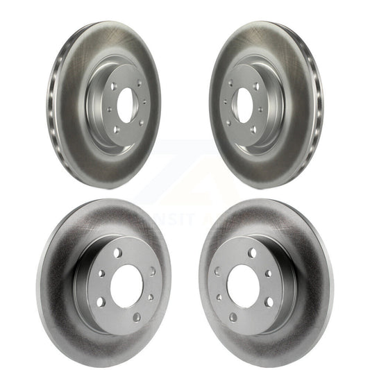 [Avant + Arrière] Kit de disque (revêtu) de frein pour Fiat 500 KG-101185