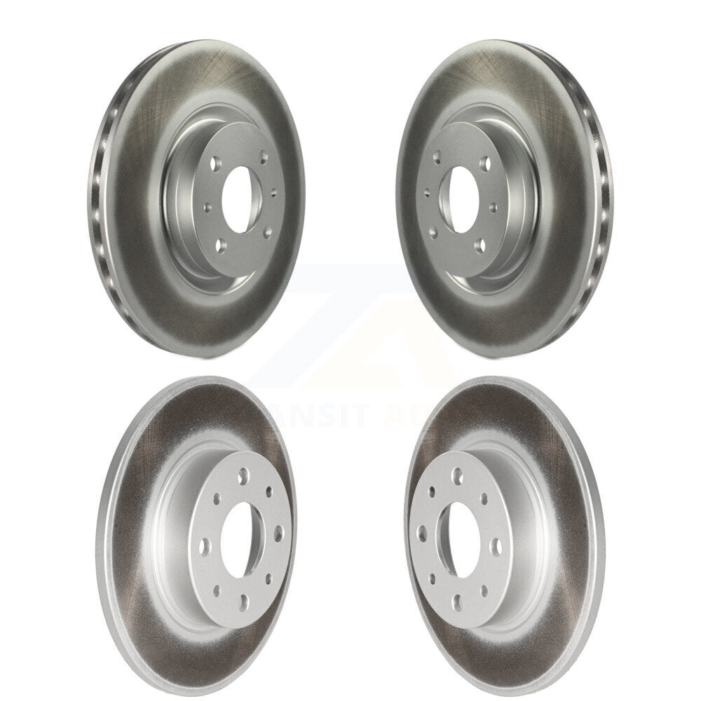 [Avant + Arrière] Kit de disque (revêtu) de frein pour Fiat 500 KG-101186
