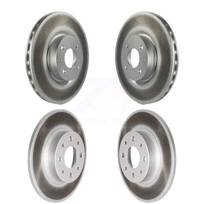 [Avant + Arrière] Kit de disque (revêtu) de frein pour Fiat 500 KG-101186