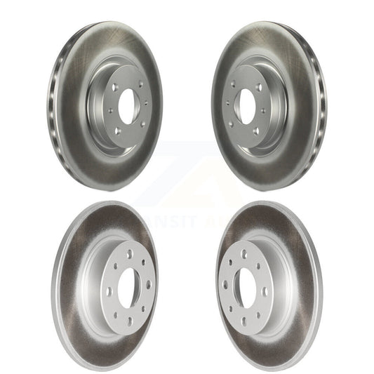 [Avant + Arrière] Kit de disque (revêtu) de frein pour Fiat 500 KG-101186