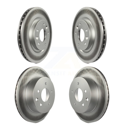 [Avant + Arrière] Kit de disque (revêtu) de frein pour Nissan Rogue Sport LEAF Qashqai KG-101187
