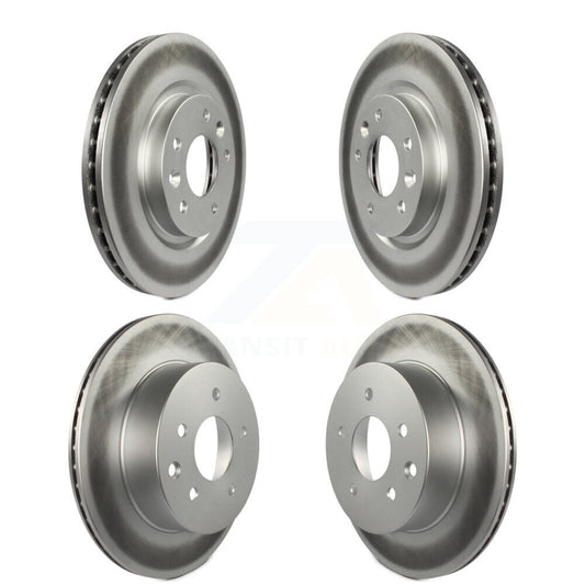 [Avant + Arrière] Kit de disque (revêtu) de frein pour Nissan Rogue Sport LEAF Qashqai KG-101187