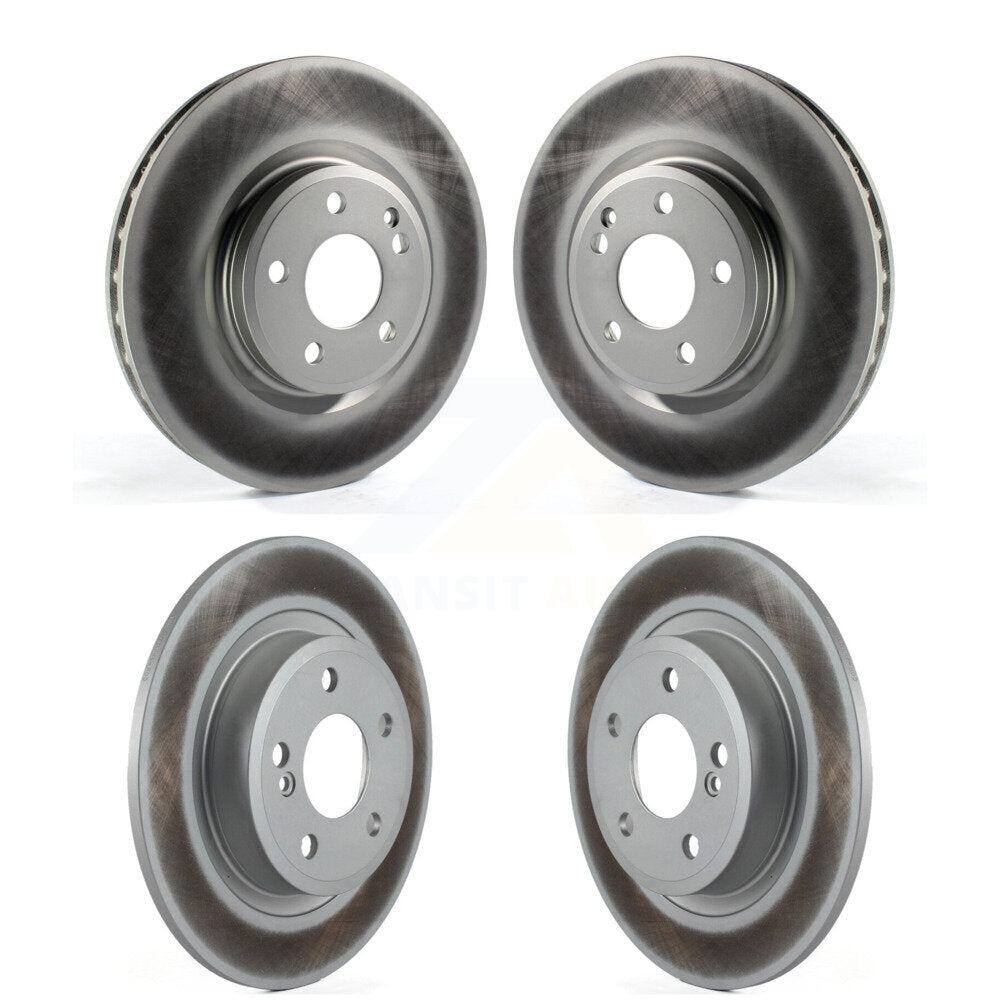 [Avant + Arrière] Kit de disque (revêtu) de frein pour Mercedes-Benz CLA250 GLA250 INFINITI QX30 B Electric Drive B250 KG-101188