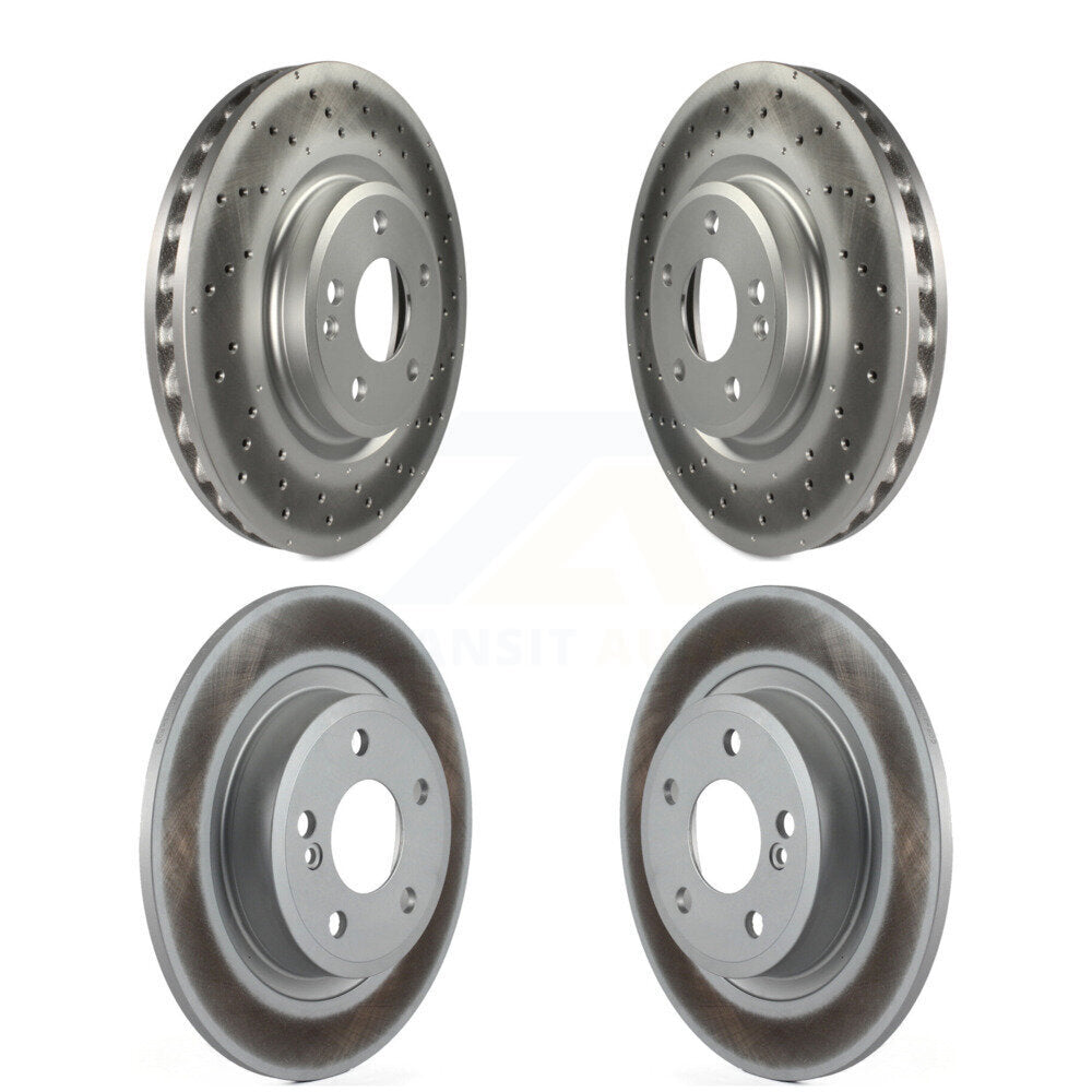 [Avant + Arrière] Kit de disque (revêtu) de frein pour Mercedes-Benz CLA250 B250 avec Sport Package KG-101189