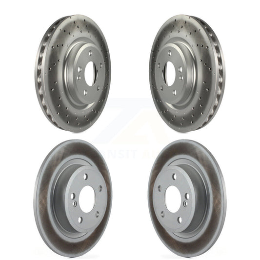 [Avant + Arrière] Kit de disque (revêtu) de frein pour Mercedes-Benz CLA250 B250 avec Sport Package KG-101189
