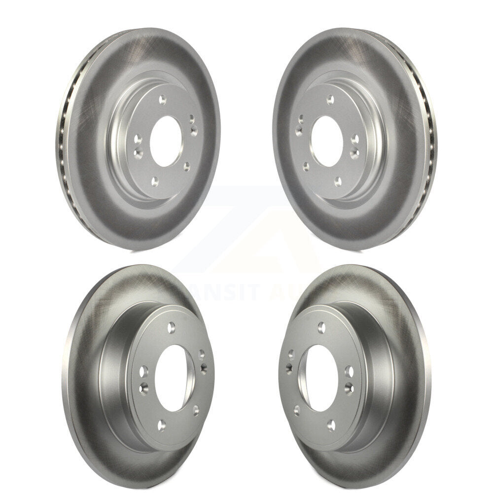 [Avant + Arrière] Kit de disque (revêtu) de frein pour Kia Soul Forte KG-101195