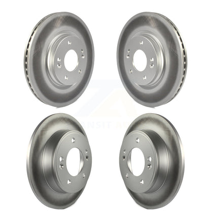 [Avant + Arrière] Kit de disque (revêtu) de frein pour Kia Soul Forte KG-101195