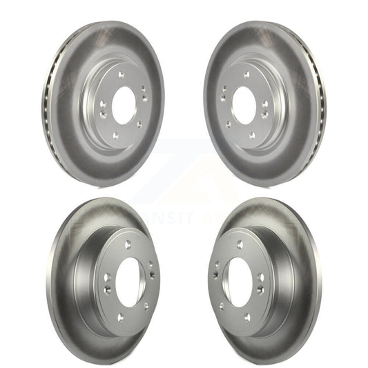 [Avant + Arrière] Kit de disque (revêtu) de frein pour Kia Soul Forte KG-101195