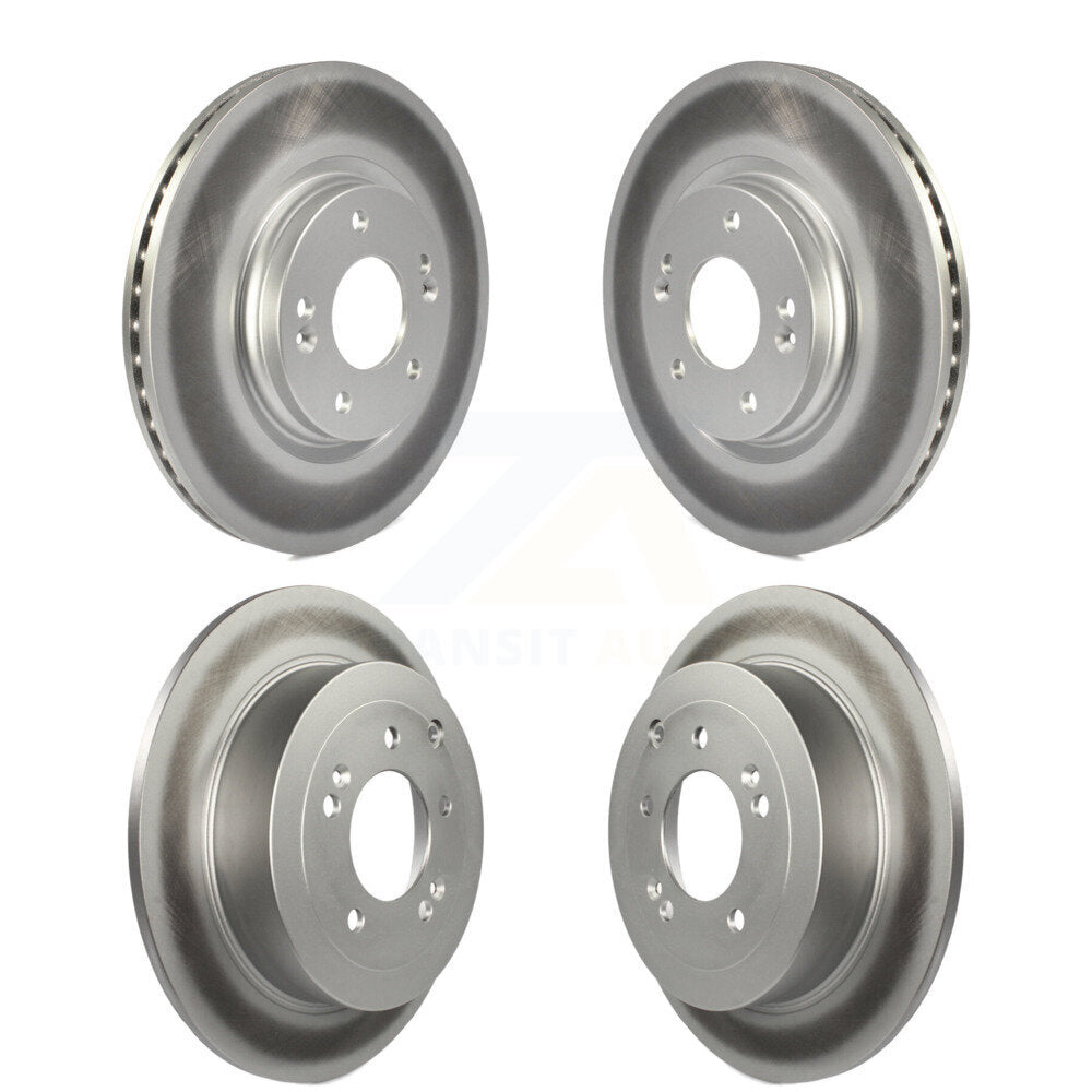 [Avant + Arrière] Kit de disque (revêtu) de frein pour Hyundai Tucson Kia Sportage KG-101197