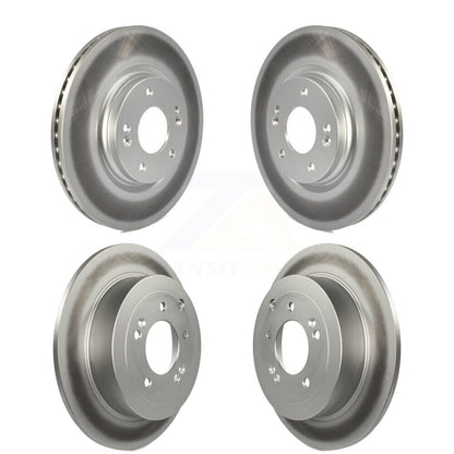 [Avant + Arrière] Kit de disque (revêtu) de frein pour Hyundai Tucson Kia Sportage KG-101197