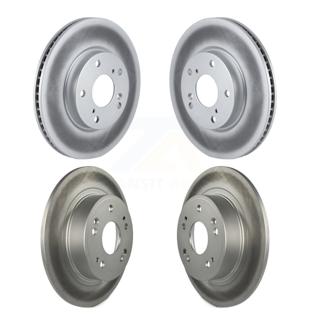 [Avant + Arrière] Kit de disque (revêtu) de frein pour 2017 Honda Accord LX-S KG-101198