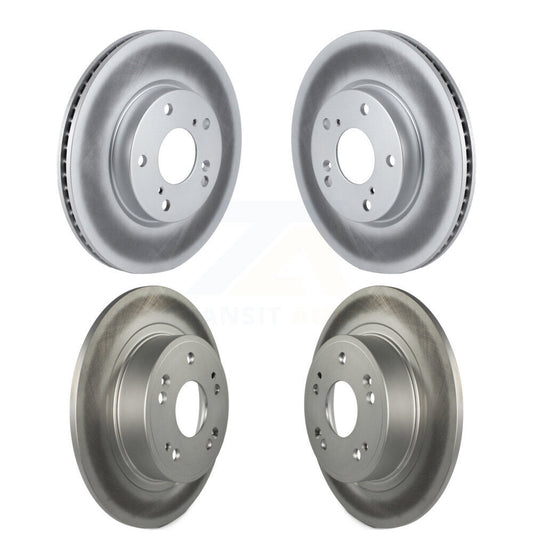 [Avant + Arrière] Kit de disque (revêtu) de frein pour 2017 Honda Accord LX-S KG-101198