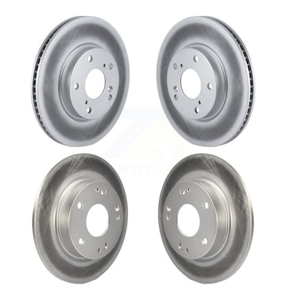 [Avant + Arrière] Kit de disque (revêtu) de frein pour Honda Civic Insight KG-101199