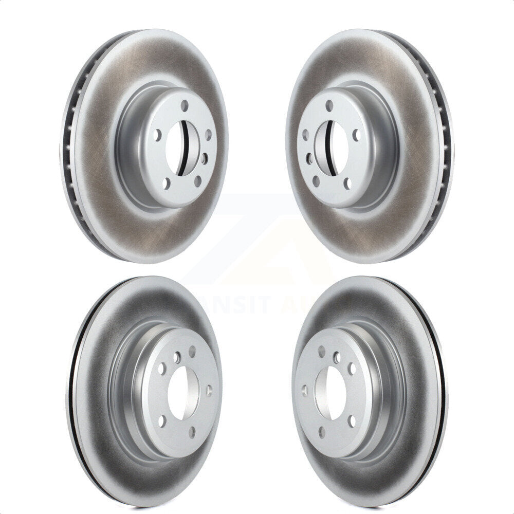 [Avant + Arrière] Kit de disque (revêtu) de frein pour BMW 435i 428i xDrive 335i 340i 430i Gran Coupe GT 440i ActiveHybrid 3 KG-101207 par Genius